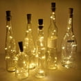 thumbnail image 4 of Luces LED para botellas LoveNite, 20 LED, blanco cálido, paquete de 9, 4 of 6