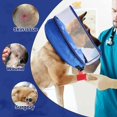 thumbnail image 3 of Cono para perros, cono inflable para perros después de la cirugía para perros pequeños, medianos y grandes, conos suaves con antilamido mejorado azul XL, 3 of 5