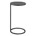 thumbnail image 1 of Uttermost Brunei Contemporary Metal and Aluminum Accent Table in Black/Silver, 1 of 5