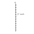 thumbnail image 2 of FixtureDisplays Metal Clip On Strip for Potato Chips Bags Hanger Clip Merchandiser Display Rack with Clips Concession Home Theatre Pantry Organization 18459, 2 of 2