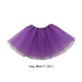 thumbnail image 2 of Qarigey tutú Traje de baile Vestidos de niña Ropa para ocasiones especiales con buen rendimiento Decoración de fiesta para niños Lago azul Prendas para la parte inferior del cuerpo Púrpura Medio, 2 of 6
