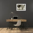 thumbnail image 3 of Hausenflock, Alan 32x23 White Modern Wood Framed Museum Art Print Titled - Tudor Mansion II, 3 of 4