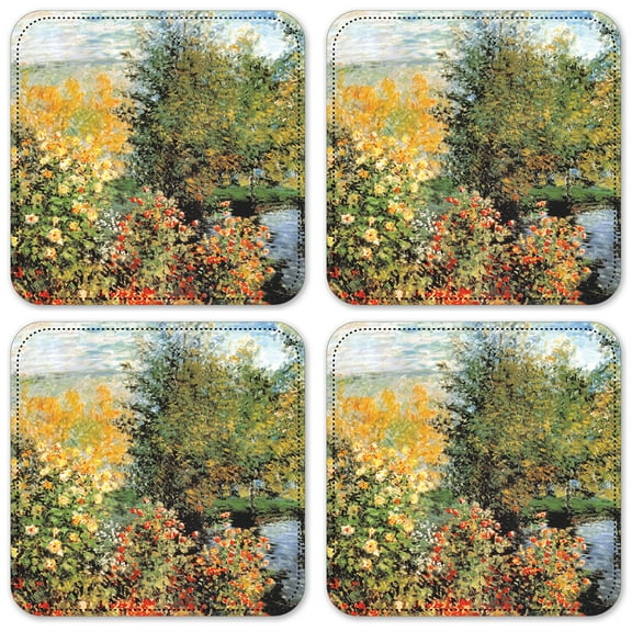 Vinyl Drink Coasters - Set of 4 - Monet: Stiller Winkle