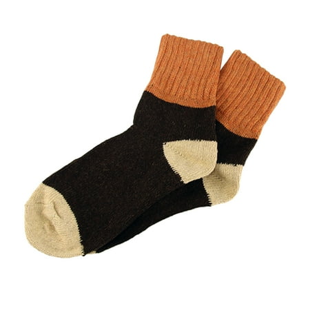 

FRCOLOR 1 Pair of Womens Thick Knit Warm Casual Wool Crew Winter Socks Comfortable Durable Socks