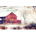 thumbnail image 2 of Poynter, Kelly 14x11 White Modern Wood Framed Museum Art Print Titled - Calm and Bright Barn, 2 of 4