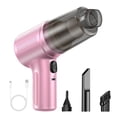 thumbnail image 1 of Portable Cordless Vacuum Cleaner Handheld Wireless High Power Suction Blowing 2 in 1 Multi Functional Small Vacuum with Attachments for Car Home Office Keyboard Pet Hair Dust Debris Cleaning, 1 of 2