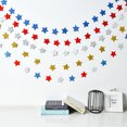 thumbnail image 3 of Inteprter Paquete de 6 colgantes de estrellas con purpurina extrafina, adorno colgante para el Día de la Independencia de Estados Unidos, accesorios de Kits de decoración para fiestas tipo 4 Inteprter HA059431-04, 3 of 6