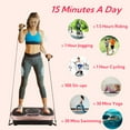 thumbnail image 6 of Arlopu Vibrating Plate Muscle Toner, Whole Body Exercise Machine with Remote Control & 2 Resistance Bands, 6 of 9
