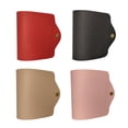 thumbnail image 1 of Laklulu Clips de almacenamiento de máscara de cuero Bolsas de almacenamiento de máscara portátiles plegables, 1 of 5