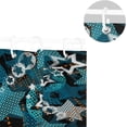thumbnail image 5 of Coolnut Abstract Grunge Star Pattern Bath Shower Curtain Liners 72x72in Polyester Waterproof Bath Curtains with Hooks, 5 of 5