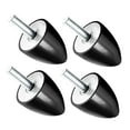 thumbnail image 4 of shock absorber,rubber shock absorber conical rubber mount,shock absorber mounts vibration isolators,rubber mount crash pad damper anti vibration set,rubber vibration isolators silent 25mx25m M6, 4 of 8