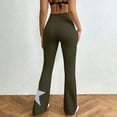 thumbnail image 6 of Gamivast Flare Pants for Women Star Print High Waisted Stretchy Fitted Trousers Casual Comfy Straight Pant Soft Comfy Trendy Outfits 2026, 6 of 6