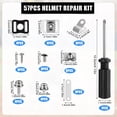 thumbnail image 3 of 57Pc Sports Helmet Repair Kit, Replacement Screws & Parts For Rugby Baseball Softball Helmets, Helmet Accessories For Home Maintenance Sports Training Centers Shops Teams Clubs, 3 of 6