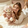 thumbnail image 5 of Cthrlog Stuffed Animal Plushies Bedtime Soft Plush Toy Weighted Stuffed Animals Cute Gifts, Soothing Sensory Cuddly Heart Plushie for Kids Teens Adults Relaxation Valentine's Day Birthday, 5 of 5