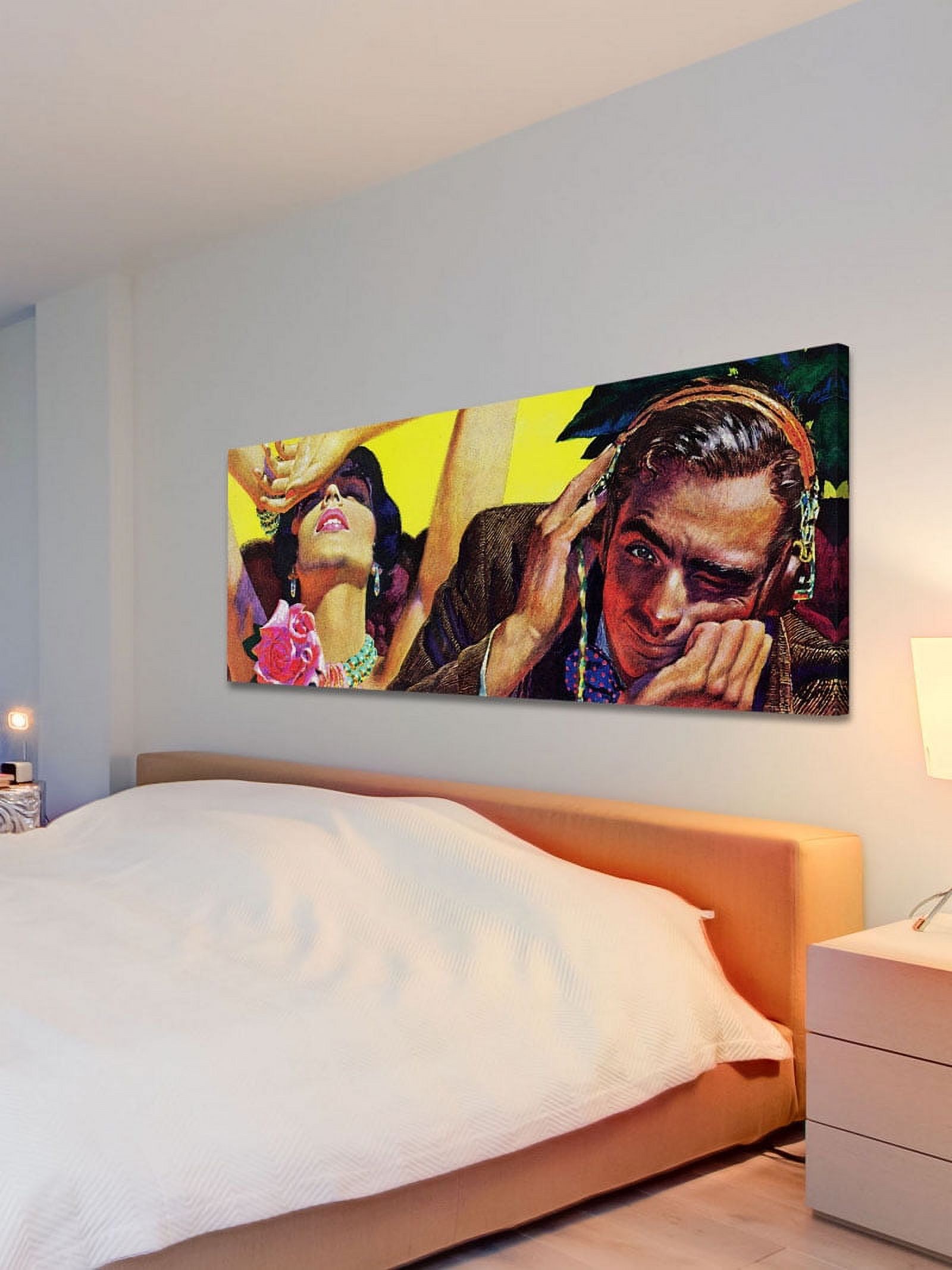 "The Prying Professor" Painting Print on Canvas