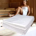 thumbnail image 2 of Disposable PVC Body Wrap Bags For Sauna Massage Humidification White 50/100 Count, 2 of 7