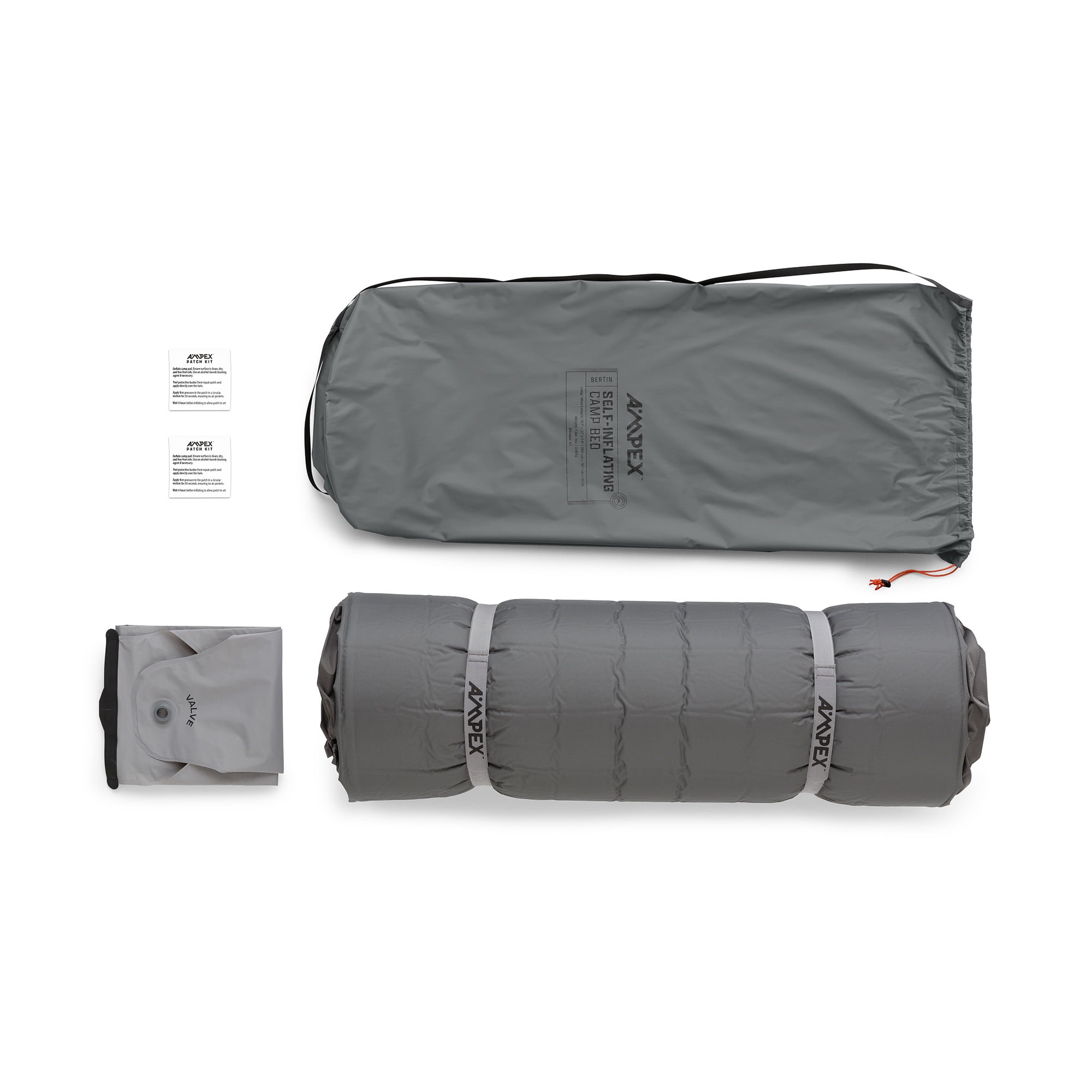 Ampex Bertin Self-Inflating Camp Bed (Long/Wide)