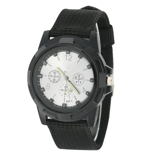 Reloj de pulsera, reloj de pulsera analógico electrónico, reloj de pulsera redondo, confiable y duradero