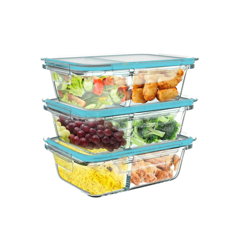 Classic Cuisine 5 Pc Glass Food Storage Containers Left Overs