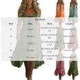 thumbnail image 3 of QUNYINEY Summer Women Dresses Boho Sleeveless Long A Line Sundress Pleated Casual Loose Fit V Neck Drawstring Dresses, 3 of 6