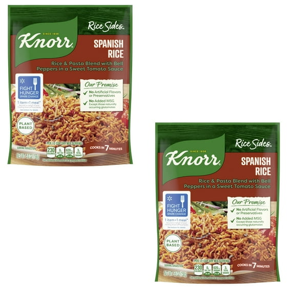 ( 2 Pack )Knorr Fiesta Sides Spanish Rice Mix - 5.6oz