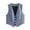 Navy, variant on Duoif Waistcoat Women, Women's V Neck Buttons Vest Summer Fashion Elegant Chic Sleeveless Single Breasted Outerwear Vests Casual Tops Vest Tops for Women Purple M