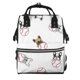 thumbnail image 1 of Fotbe Bbaseball Dog Mochila Maternidad - Lona de Sarga Impermeable, Mochila de Pañales de Gran Capacidad con Múltiples Bolsillos y Correas Ajustables, 1 of 6