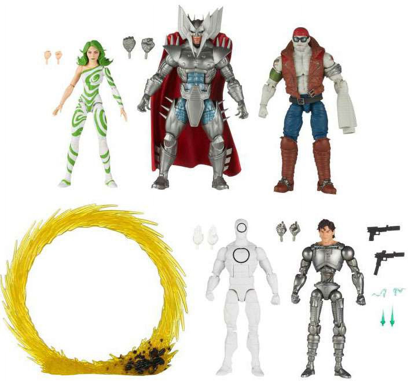 Marvel Super Hero Team Packs Classic Avengers Action Figure Set