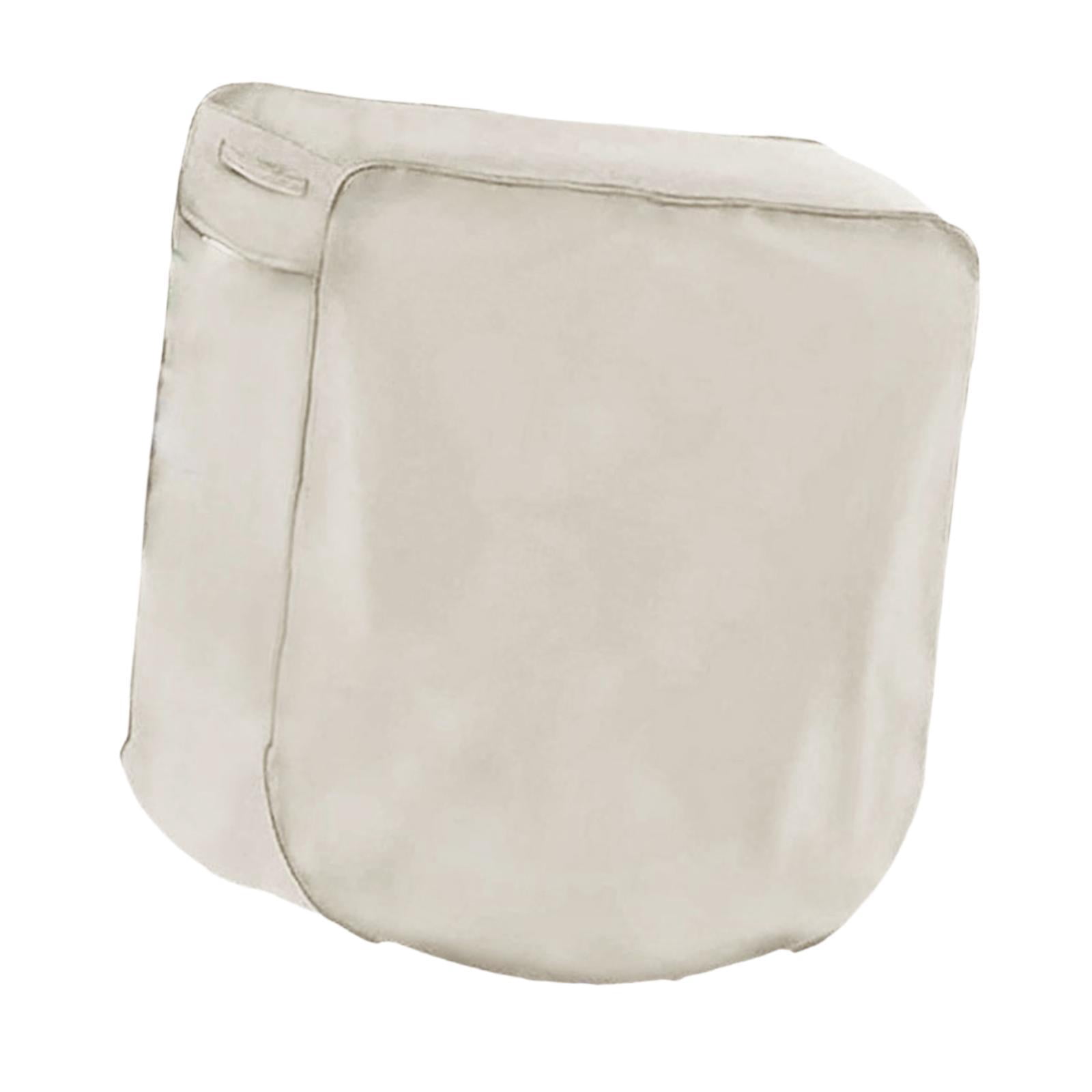FashionCha Retractable Garden Hose Reel Cover Oxford Cloth Lightweight Weatherproof Easy to Beige