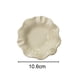 thumbnail image 2 of Bandeja de cerámica para servir, cuenco, bandeja para botellas de aceite esencial, plato de cerámica para el hogar, joyería Blanco, 2 of 9