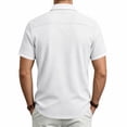 thumbnail image 5 of Guluxicc Men's Golf Shirts with Pockets Button Down Collared Short Sleeve Tops for Everyday Wear Business Casual Outfits, 5 of 9
