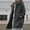 Dark Gray, variant on Womens Winter Clothes Fuzzy Lapel Open Front Long Cardigan Coat Warm Winter Outwear Jackets Peak Lapel Jacket Asymmetric Hemline Wool Blend Coat Fall Dressy Coats for Women Long Straight Coat Winter