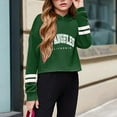 thumbnail image 2 of Ketyyh-chn99 Girls Hoodie Sweatshirt Kids Jacket Girl's Hoodie Oversized Lightweight Sweatshirts Cute Long Sleeve Pullover Aesthetic Top Size for 4-5 Years,Green, 2 of 4