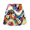 thumbnail image 2 of Yoga Shorts for Women Side Pocket Breathable High Waist Stretchy Stylish Print Gym Shorts for Athletic Wear Multicolour L, 2 of 3
