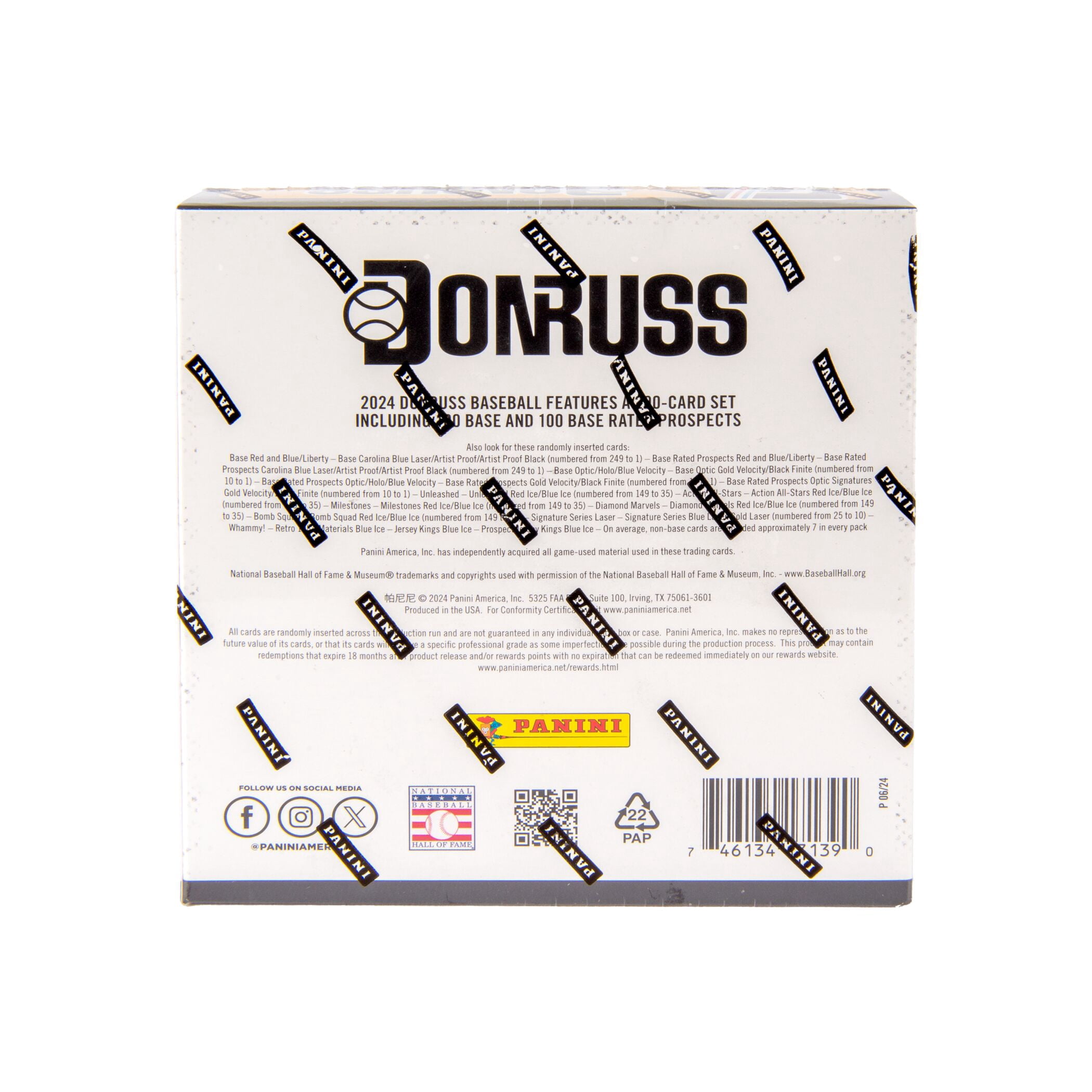 2024 Panini Donruss Baseball Trading Cards Mega Box