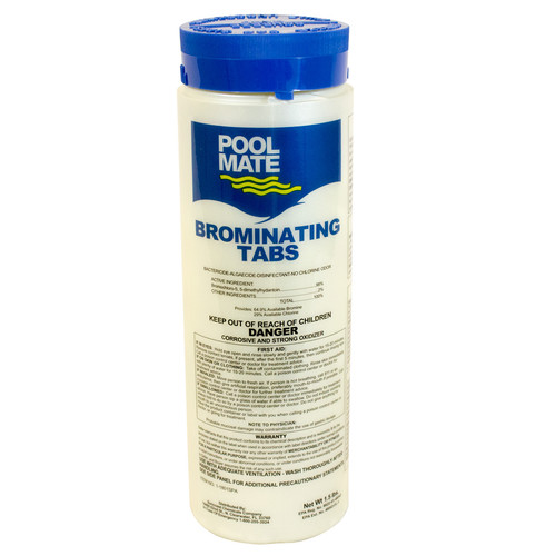 Pool Mate Spa Brominating Bromine Tabs for Spas and Hot Tubs, 1.5