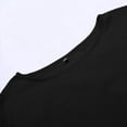 thumbnail image 7 of DHFJKG Womens 2 Piece Outfits Summer Short Sleeve Basic Tee Straight Leg Pants Solid Color Matching Sets For Women Cozy Outfit, 7 of 7