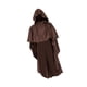 thumbnail image 1 of Capa de Halloween, disfraz de bruja, capa gótica medieval para Pascua marrón, 1 of 9