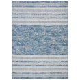 thumbnail image 1 of Tapis Rectangulaire Moyen Intérieur & Extérieur 5 Pi. 3 Po. x 7 Pi. 7 Po., Marine & Gris, 1 of 1