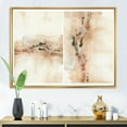 thumbnail image 2 of Designart 'Abstract Yelllow Red Beige and Pink Spots Pastel' Modern Framed Canvas Wall Art Print, 2 of 5