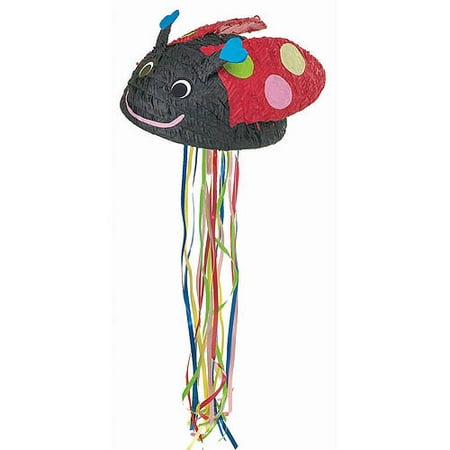 Ladybug Pull String Pinata