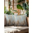 thumbnail image 2 of Outdoor Pillows Waterproof, Abstract Brown Bedding Throw Pillows with Insert for Couch Sofa Bed, Modern Gradient Minimalist Mottled Art 16x16 Inch Pillowcases Decorative Camping Patio Pillow Set of 2, 2 of 8