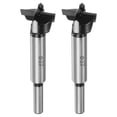 thumbnail image 1 of Uxcell 2 Paquetes de 27 mm (1-1/16") Broca Forstner de Carburo de Tungsteno para Bisagras de Madera, Negro, 1 of 5