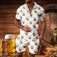 thumbnail image 1 of WILLBEST Traje Informal Corto para Hombre Oktoberfest de Verano A La Moda, con Solapa y Manga Corta, Transpirable, Cómodo y con Estampado de Taza., 1 of 5