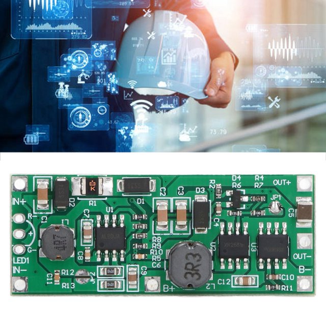 TABLERO DE CARGA, DC5.0V 12.0V UPS Convertidor de Voltaje Elevador Tablero de Carga para Equipos de Red Enrutador Batería Modificación del Automóvil