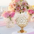 thumbnail image 2 of Candelabros de cristal transparente candelabros nórdicos para banquetes en El 10x10x13cm Zulema Candelero de cristal, 2 of 6