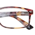 thumbnail image 4 of Blue Light Blocking Reading Glasses Unisex Simple Retro Portable Presbyopic Glasses(+200 ), 4 of 4