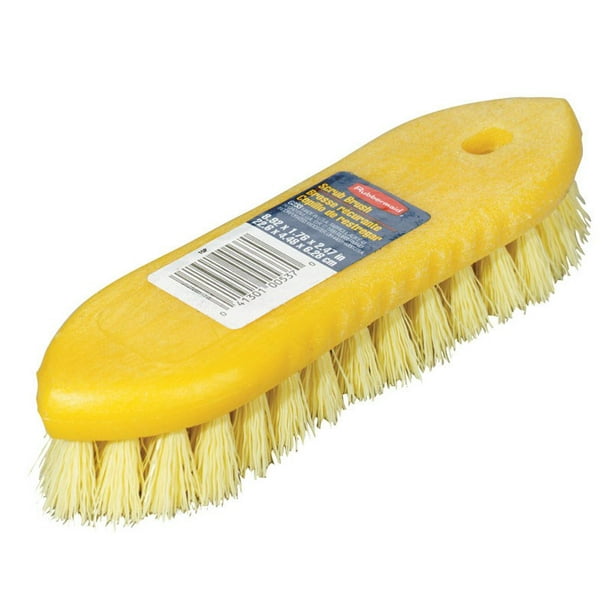 Rubbermaid 21/2 in. W Plastic Scrub Brush