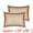 Khaki, variant on Unique Bargains Polyester Wrinkle Resistant Pillow Shams Set of 2 with Envelope Closure Queen Khaki