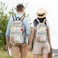 thumbnail image 4 of Fotbe Happy Easter Mochila de Lona con Estampado, Mochila Duradera, Mochila Versátil de Alta Calidad, Mochila Compacta Vintage-Medium, 4 of 5